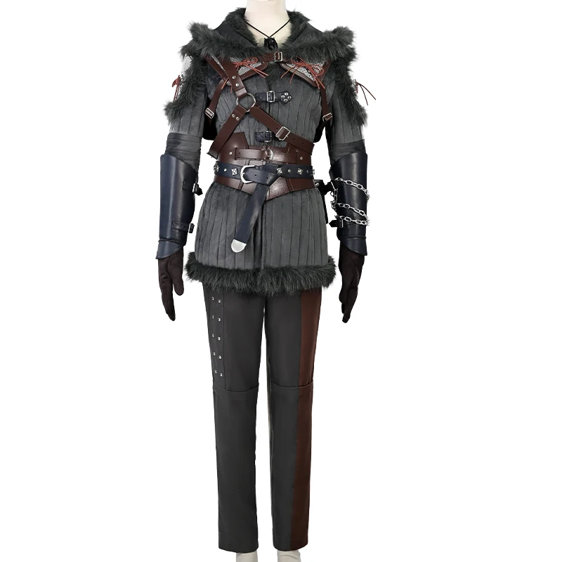 UWOWO Collab Serie: Spiel Ciri Cosplay Kostüm Outfit Halloween Kostüm