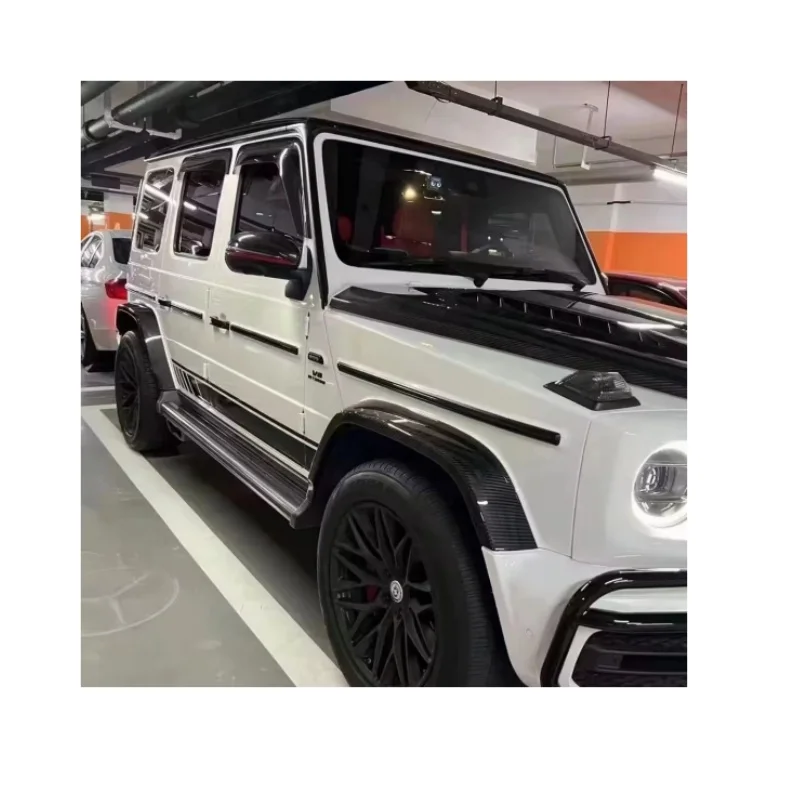 

G63 Wheel Arches Fender Flares Carbon Fiber Exterior Upgrade Body Kit for Mercedes G Class G Wagon G63 W463 W463A W464