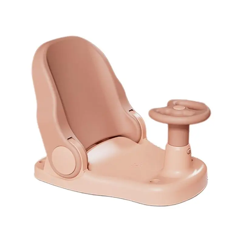 

Sit Up Baby Bath Seat Toddler Shower Seat Foldable Portable Baby Bath Chair With Suction Cup Base Non-Slip Bath Seat For