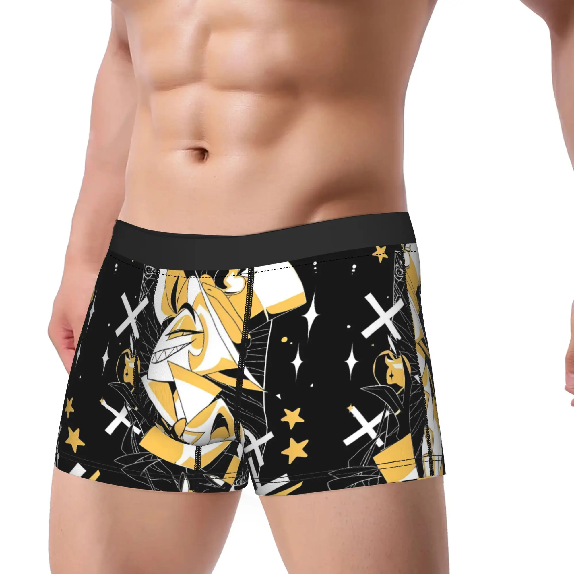 

Hazbin Hotels Underwear Custom DIY Trunk Trenky Men's Panties Breathable Shorts Briefs Birthday Present
