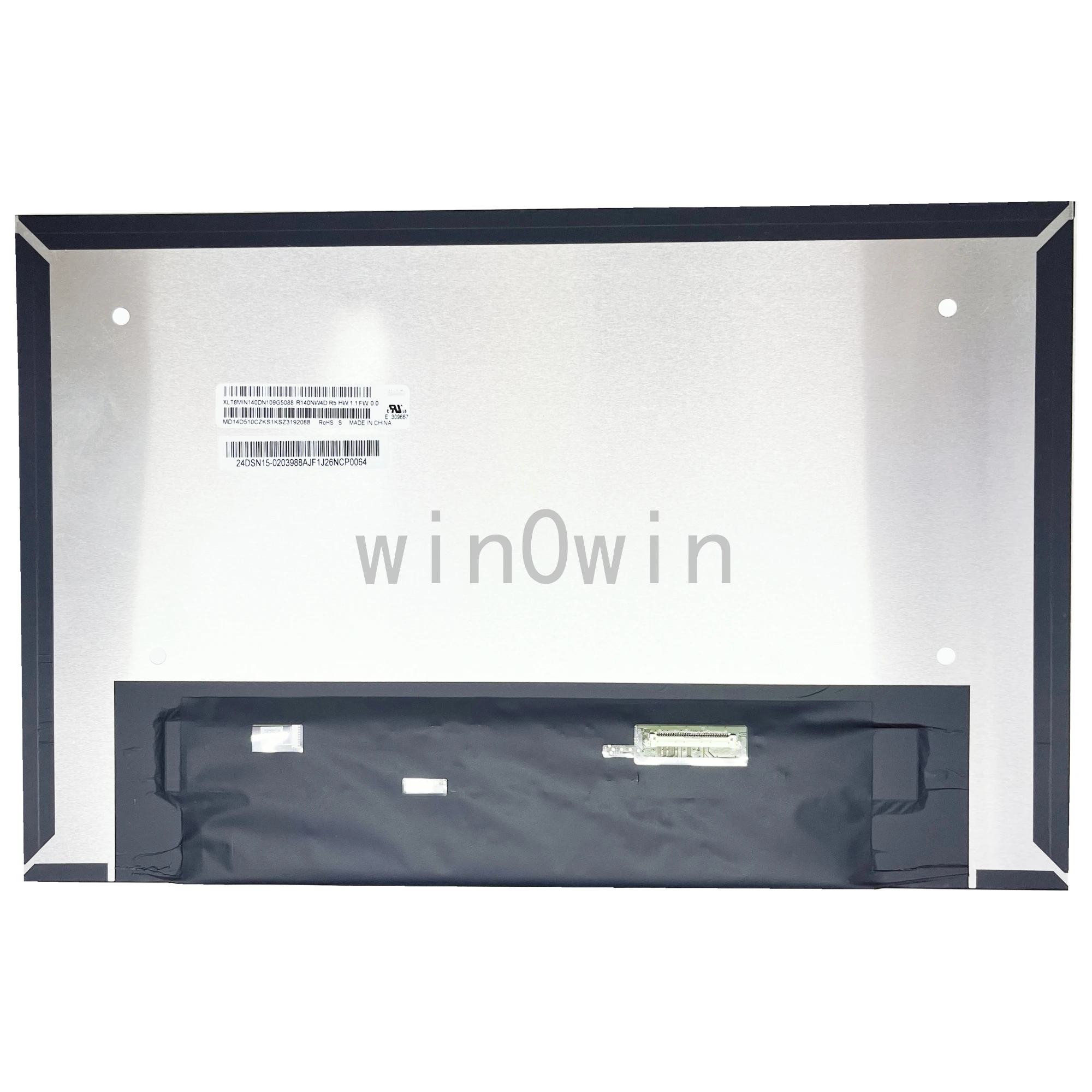 substituicao da tela lcd do laptop painel matriz r140nw4d r5 140 01