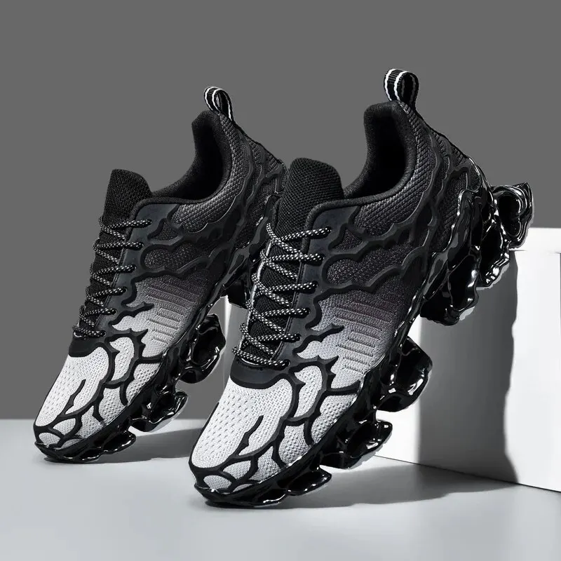 

2024 Lexsan Sneakers Male Tenis Luxury Designer Mesh Breathable Casual Fashion Blade Cushioning for Men Men Running Shoes