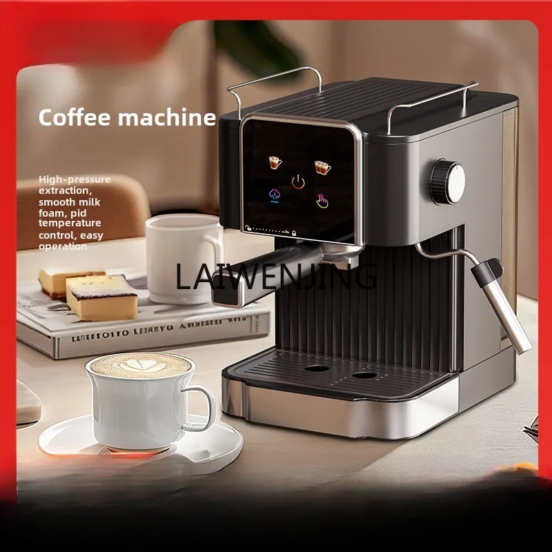 MJY cross-border coffee machine high pressure extraction semi-automatic concentrated steam foaming integrated