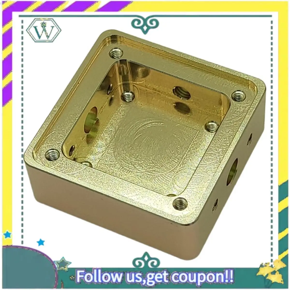 

A28Q-алюминиевый корпус, экранирующий корпус, радиочастотная коробка, электромагнитный золотой проводящий оксид