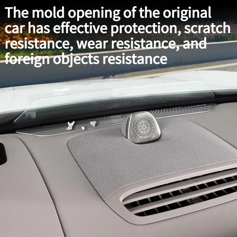 For Zeekr 7X 2025-2026 Car Instrument Panel Air Outlet Protective Cover Dashboard Air Inlet Dust Cover Car Interior Accessories