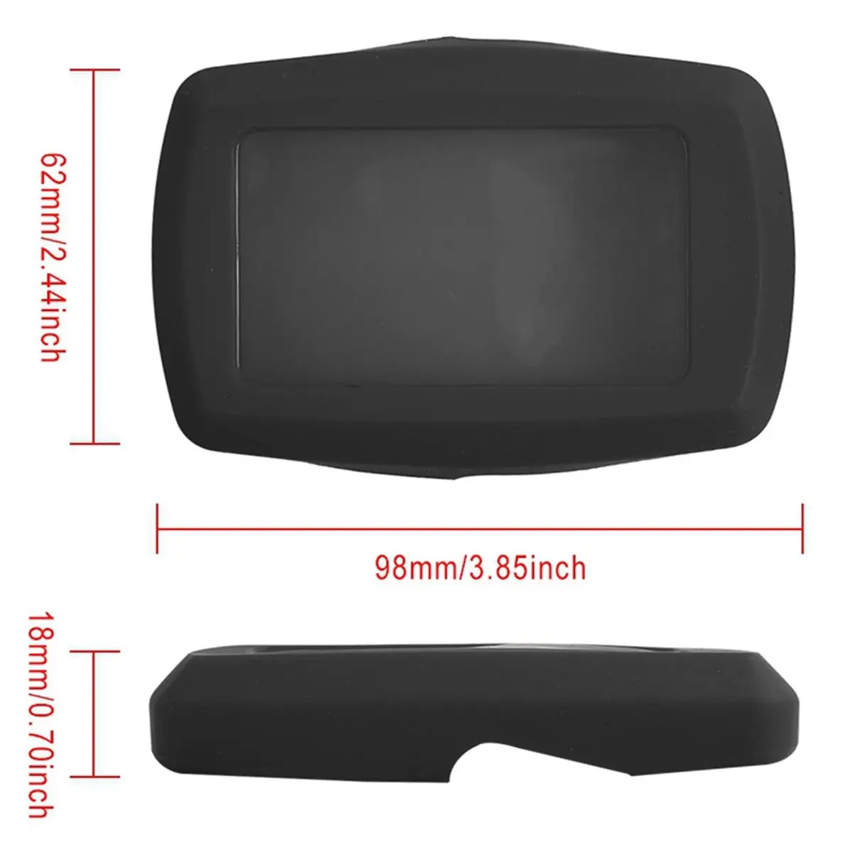 ABST Electric Bicycles Dashboard Case Waterproof Silicone Protective Covers for Engwe EP-2 Pro Instrument Shifter Accessories