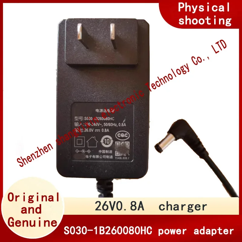 Original S030-1B260080HC 26V0.8A vacuum cleaner charger power adapter