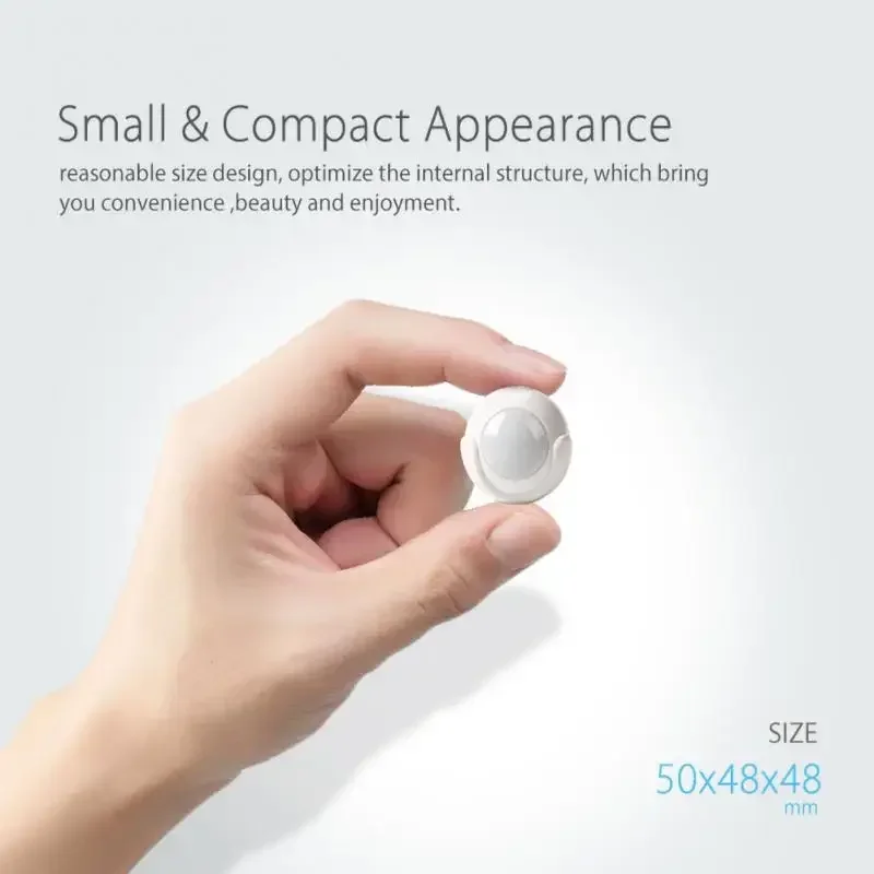 1PC Tuya PIR Motion Sensor Wifi เครื่องตรวจจับการเคลื่อนไหวอินฟราเรด Human Presence Sensor Smart Life APP Wireless Home Security System