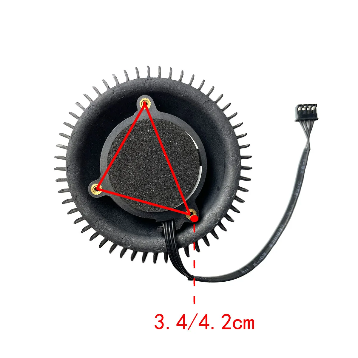 New For GALAX LEADTEK ZOTAC COLORFUL RTX2080ti Public version turbine Graphics Card Replacement Fan