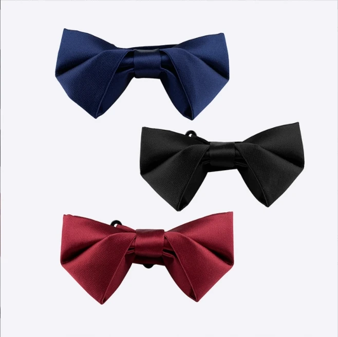 

Ricnais A variety of Styles Solid Color Classic Black Bow Tie For Men Business Wedding Party Ties Gigt Accessories