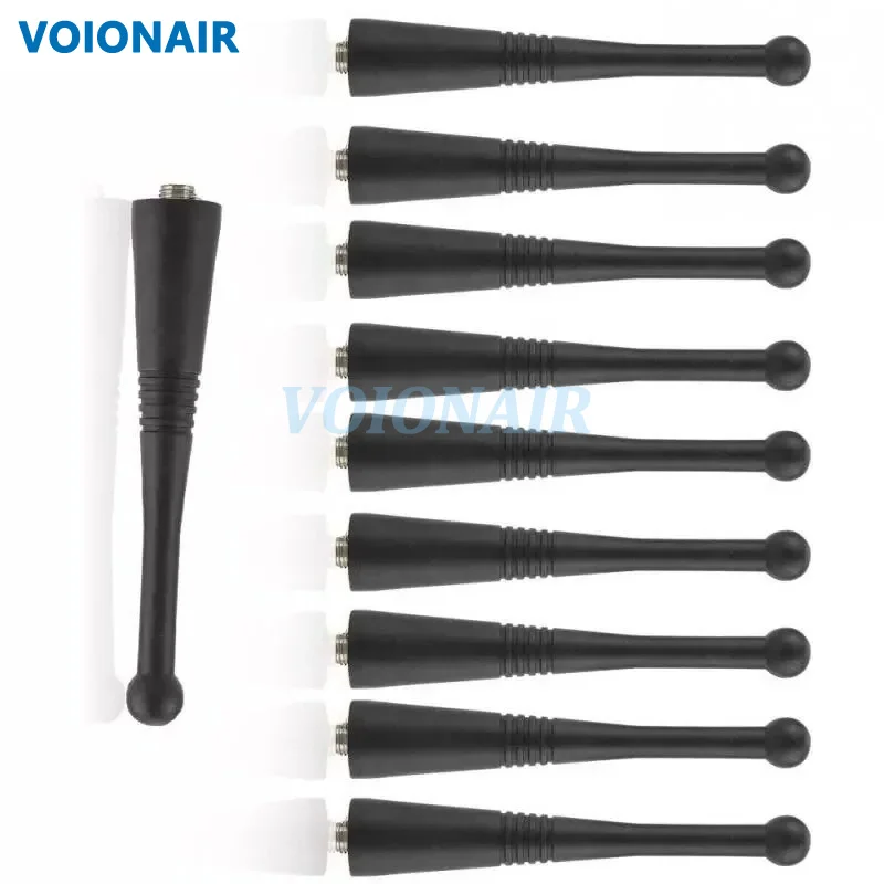 

VOIONAIR 10pcs 800MHz (806-941MHz) Stubby Antenna for Motorola XTS2500 XTS3000 XTS3500 XHT1000 HT2000 MTS2000 MTX850 MTX838
