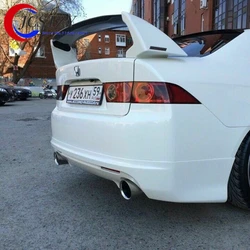 New design For Honda Accord Spoiler 2008 - 2013 FD2 spoiler by Glossy black white High Quality rear spoiler