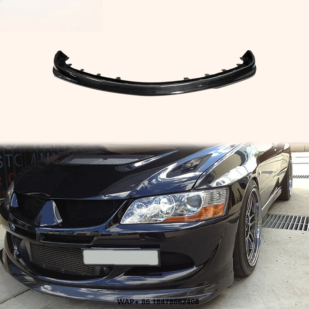 

For Evolution VIII EVO 8 CT9A Sedan 03-05 D-Style Carbon Front Lip