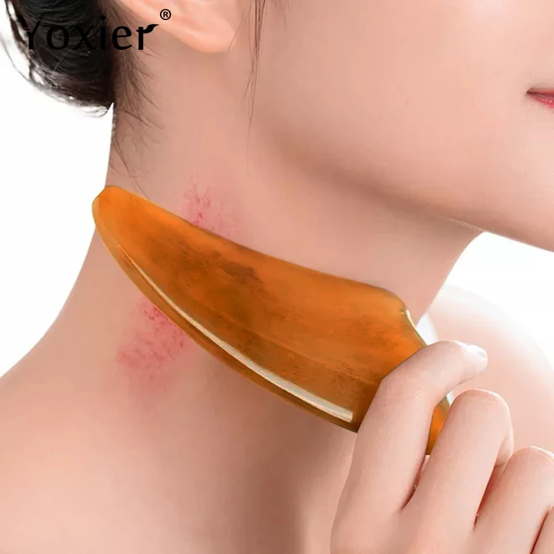 Scraping Board Acupoint Massage Facial Body Spa Firming Lifting Shaping Accelerating Blood Circulation Healthy Care Tools 1pcs