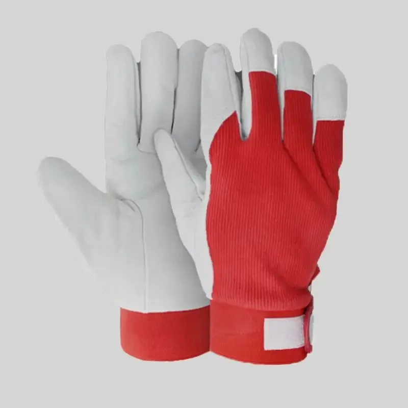 10 أزواج من قفازات العمل الجلدية للرجال أو النساء البستنة، لحام Tig/Mig، البناء، المنشار، المزرعة، المزرعة