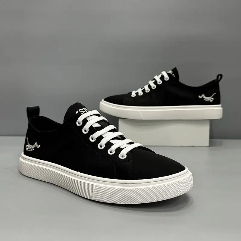 

Черные дышащие повседневные парусиновые туфли для мужчин, летние рабочие классические оригинальные мужские туфли по низкой цене, дизайнерские роскошные походные кроссовки