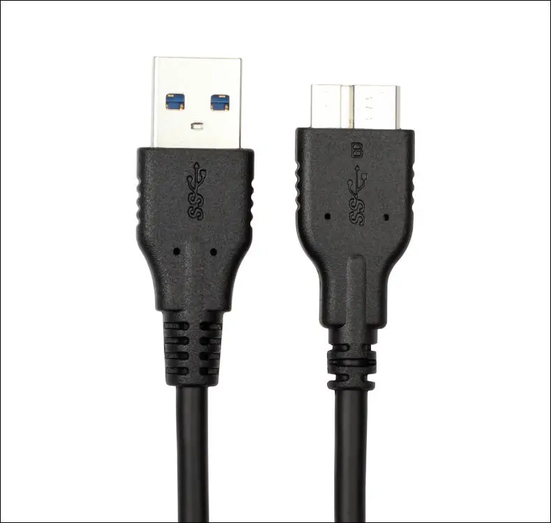 Cable USB 3,0 macho A Micro B macho para hardisk, 30cm