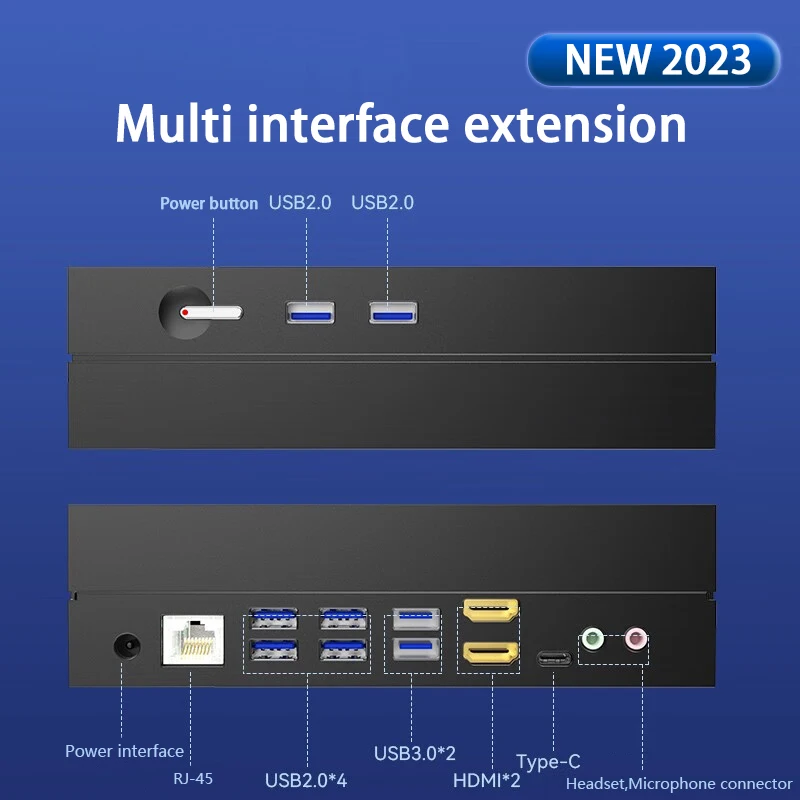 2023 AKPAD Mini-PC-Gamer der 12. Generation Intel i9 12900H i7 12700H NVIDIA GTX 1060 4G Micro-Gaming-Computer NUC 8K HTPC Windows 11 WiFi