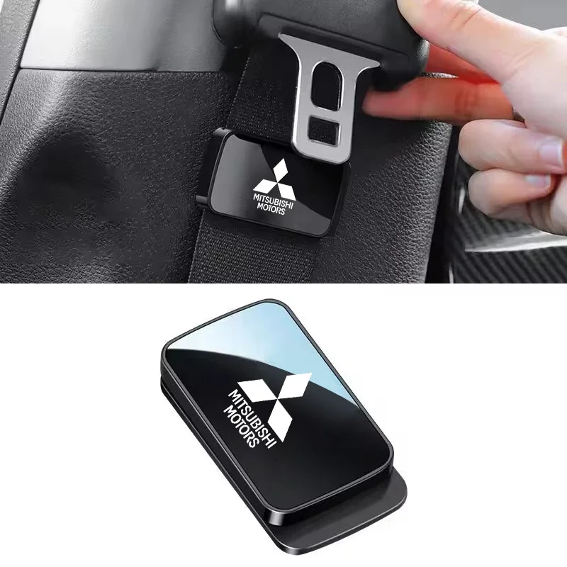 

Universal Magnetic Seat Belt Buckle Holder Auto Products for Mitsubishi Triton Montero Galant Ralliart Outlander Sport