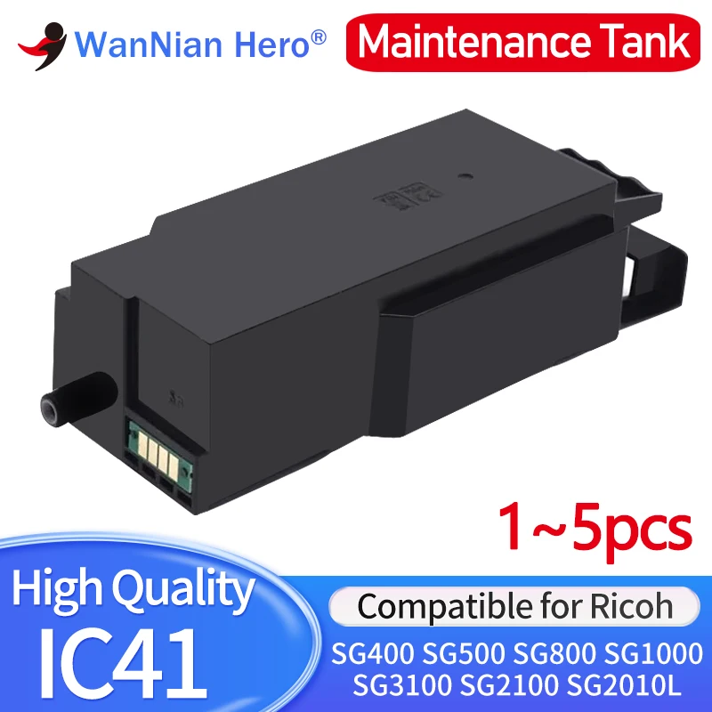 IC41 For Ricoh GC41 Waste Ink Collector Maintenance Tank box for SAWGRASS SG400 SG500 SG800 SG1000 SG3100 SG2100 SG2010L Printer