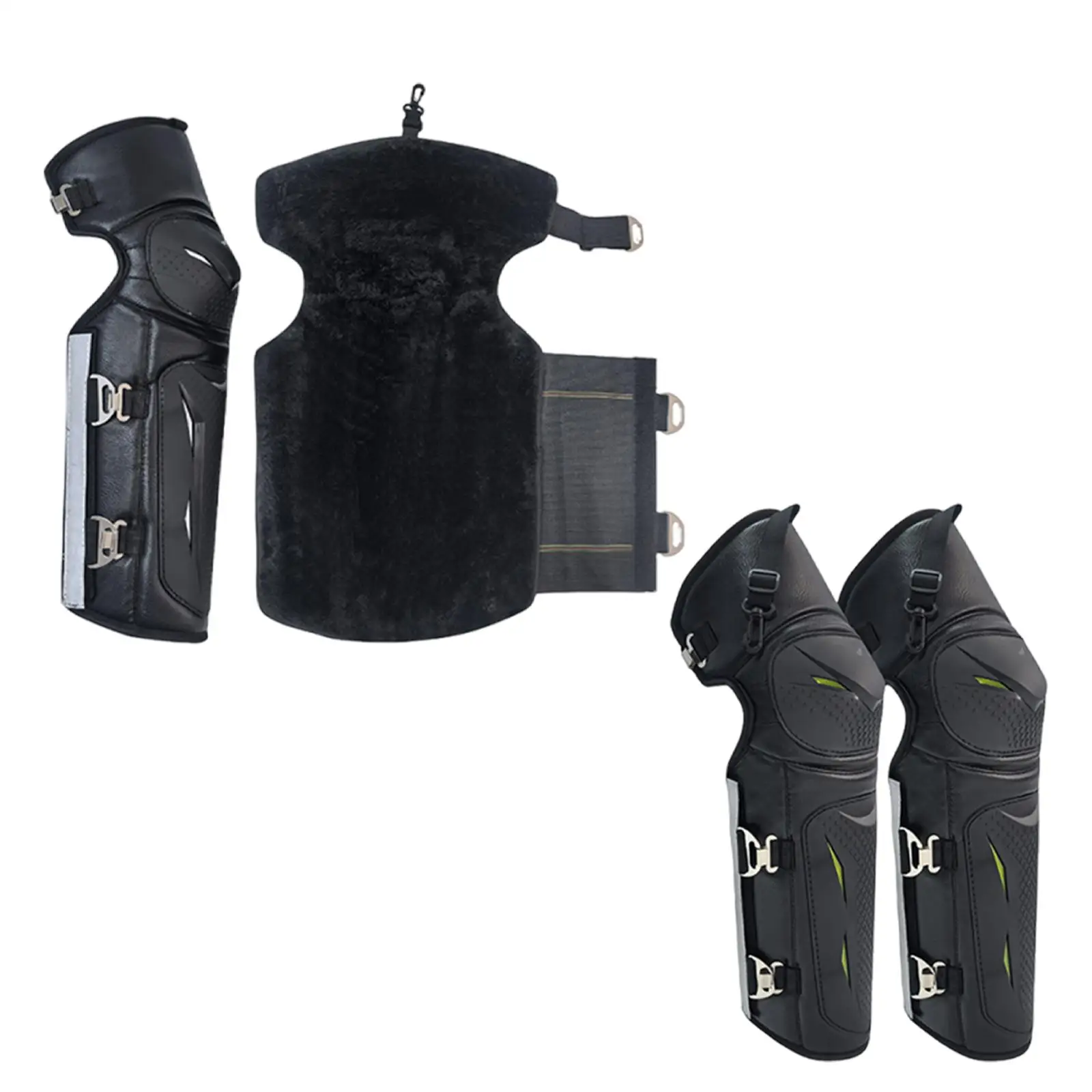 

Мотоциклетные наколенники, регулируемый наколенник, нескользящее защитное снаряжение для мужчин