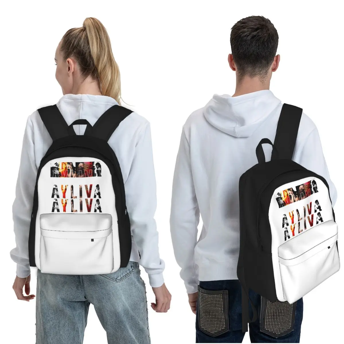 Ayliva - Beautiful Student Backpack School Bag Hiking Travel Daypack for Boys Girls Fashion Bookbag Shoulder Bags