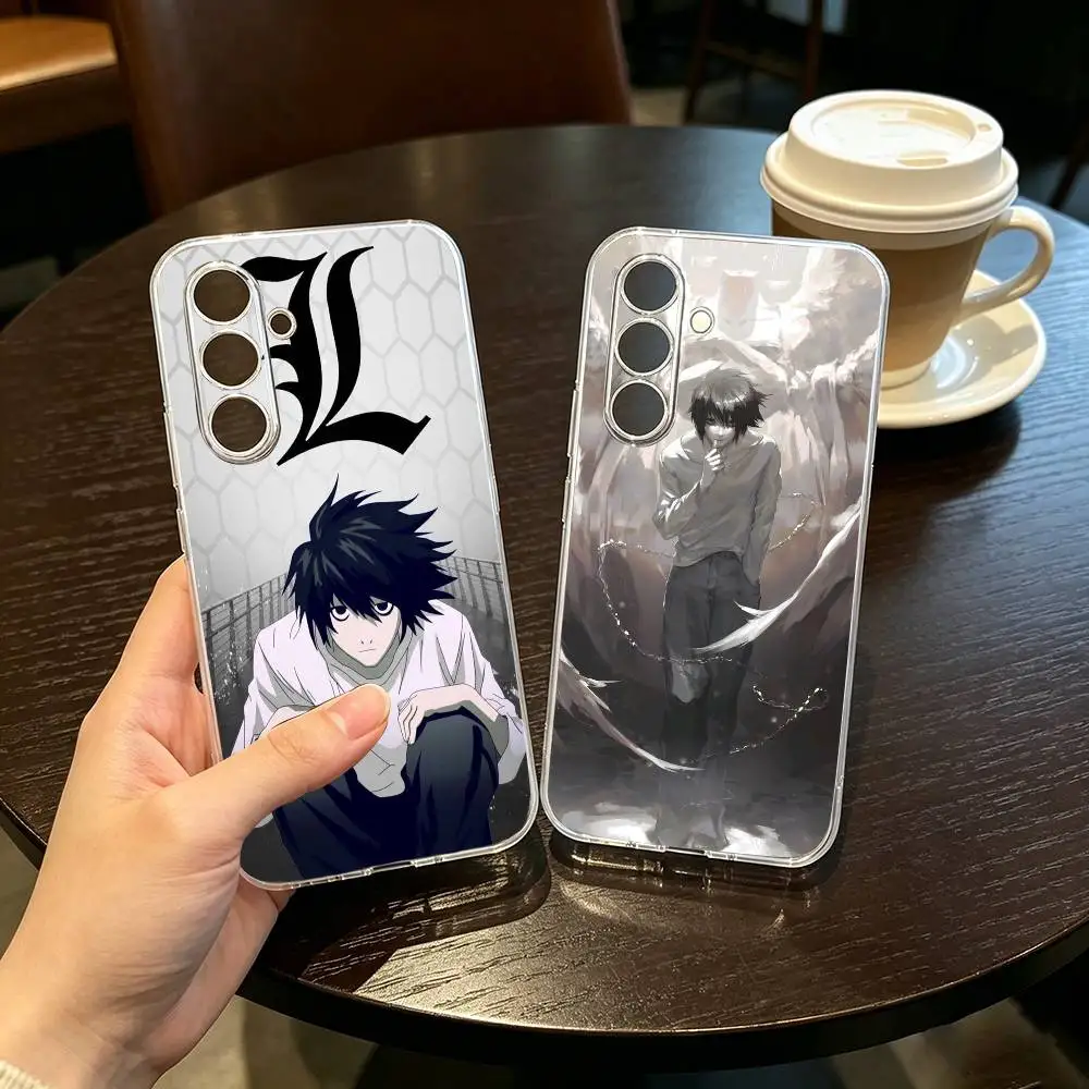 Чехол для телефона D-Death Note L Lawliet, прозрачный силиконовый мягкий чехол для SamsungA10,12,20,21S,30,31,40,50,51,52,70,71
