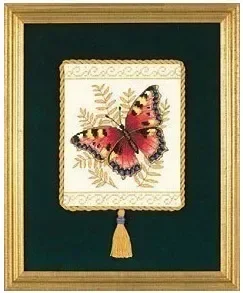 Amishop Free Delivery Top Quality Hot Selling Lovely Counted Cross Stitch Kit Butterfly DIM 35058