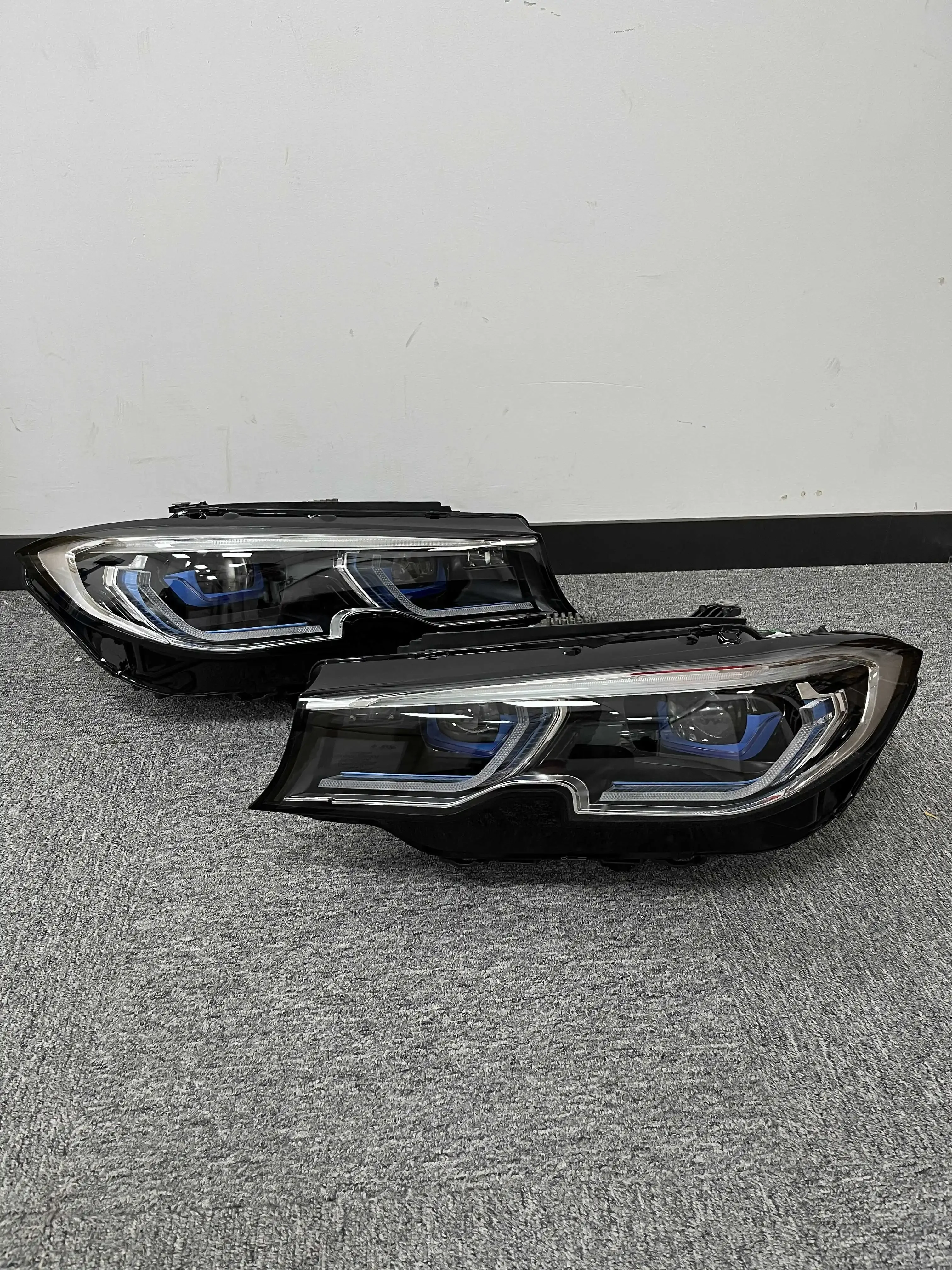 MRD fit For G20 New 3 Series 2020 for G28 330i 2020 LED Headlights Modified Car LED Headlamp Blue Line