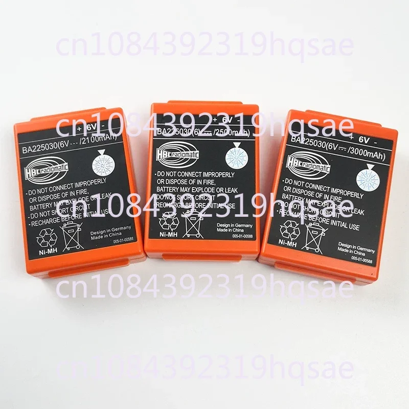 For Pump Truck HBC Remote Control Battery BA225030 and Charger QD109300 Accessories
