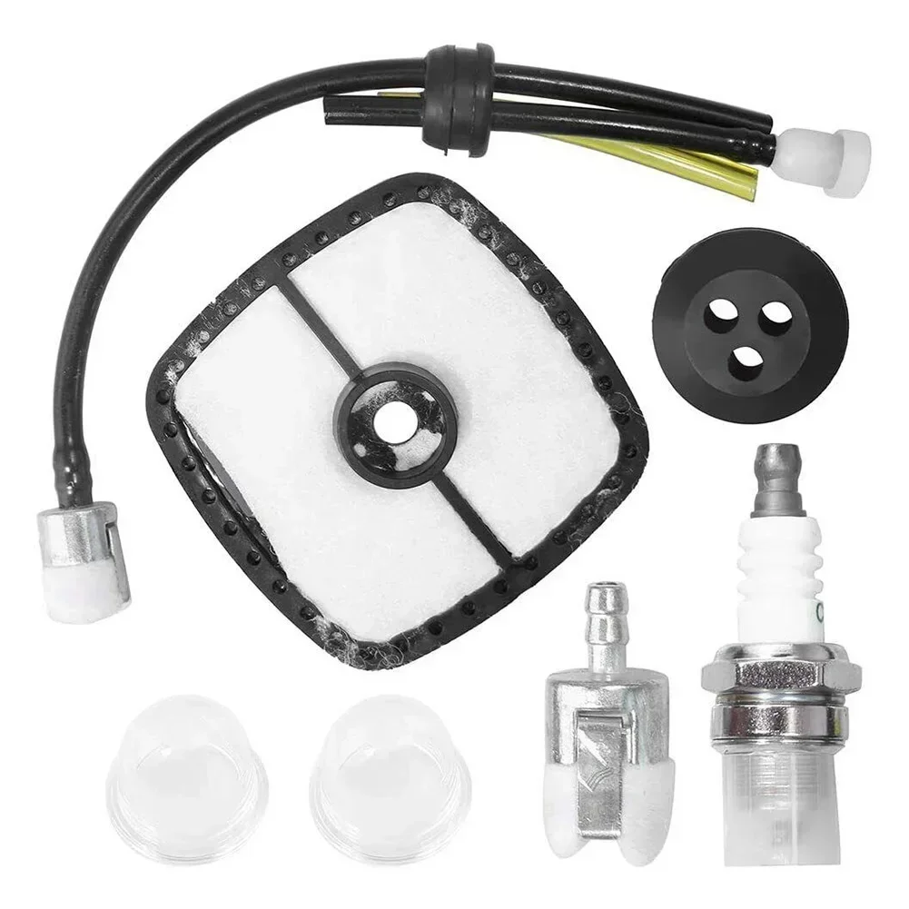 Fuel Line Primer Bulb Air Filter Spark Plug Kit For Echo GT-200 SRM-2100 SRM-210 SRM-225 GT-200i PE-200 String Trimmer Parts