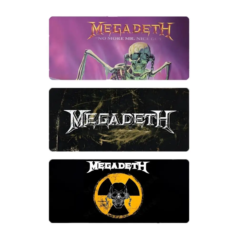 thrash metal rock band M-Megadeth Mouse Pad Mousepad Large Gaming LockEdge Thickened PC Table Desk Mat