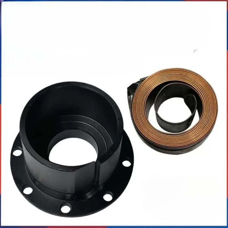 Milling Machine Parts Feed Handle Spring Machine Tool Reset Coil Spring clip+BASE No 3/4/ 5