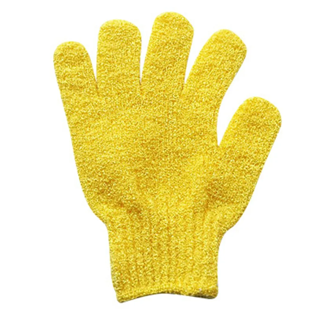 Smooth Scrubbing Gloves Soft 1pcs Elastic Exfoliating Scrub Five-finger Rubbing Mud Safe Scrub Towel Bath Gloves