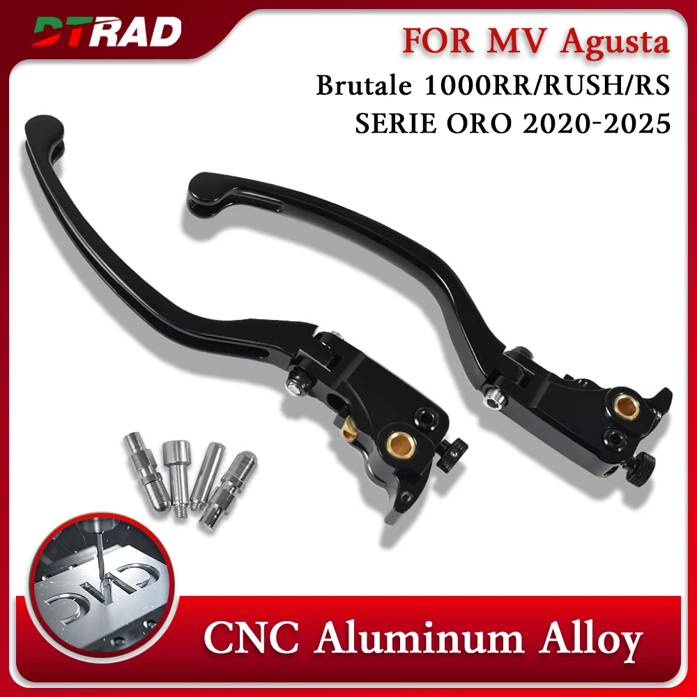 

For MV Agusta F3 F4 Brutale 1000RR/ RUSH/RS 2025 Series CNC Adjustable Folding Extendable Brake Clutch Levers Motorcycle Parts