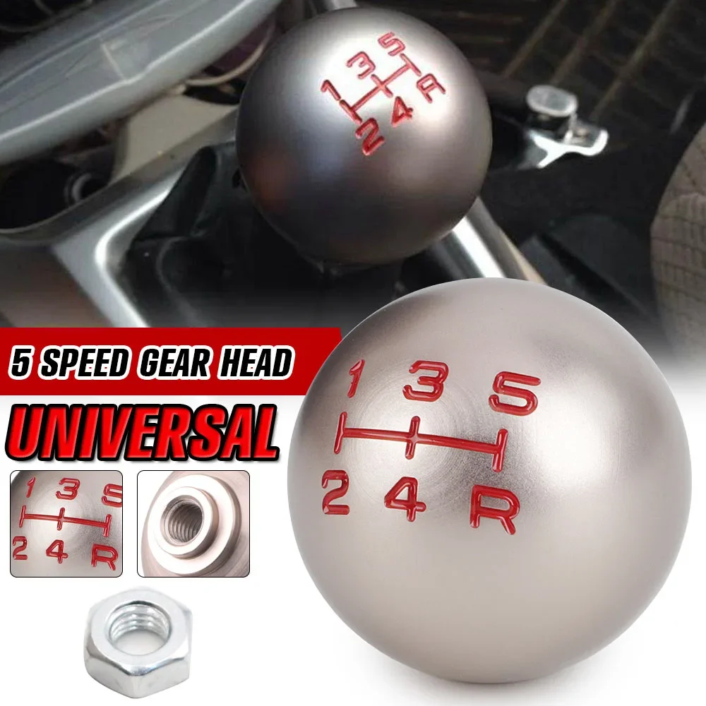 For Honda Civic City FD2 FN2 EP3 TYPE R DC2 DC5 5/6 Speed Aluminum Ball Gear Shift Knob M10x1.5 Interior Styling Parts