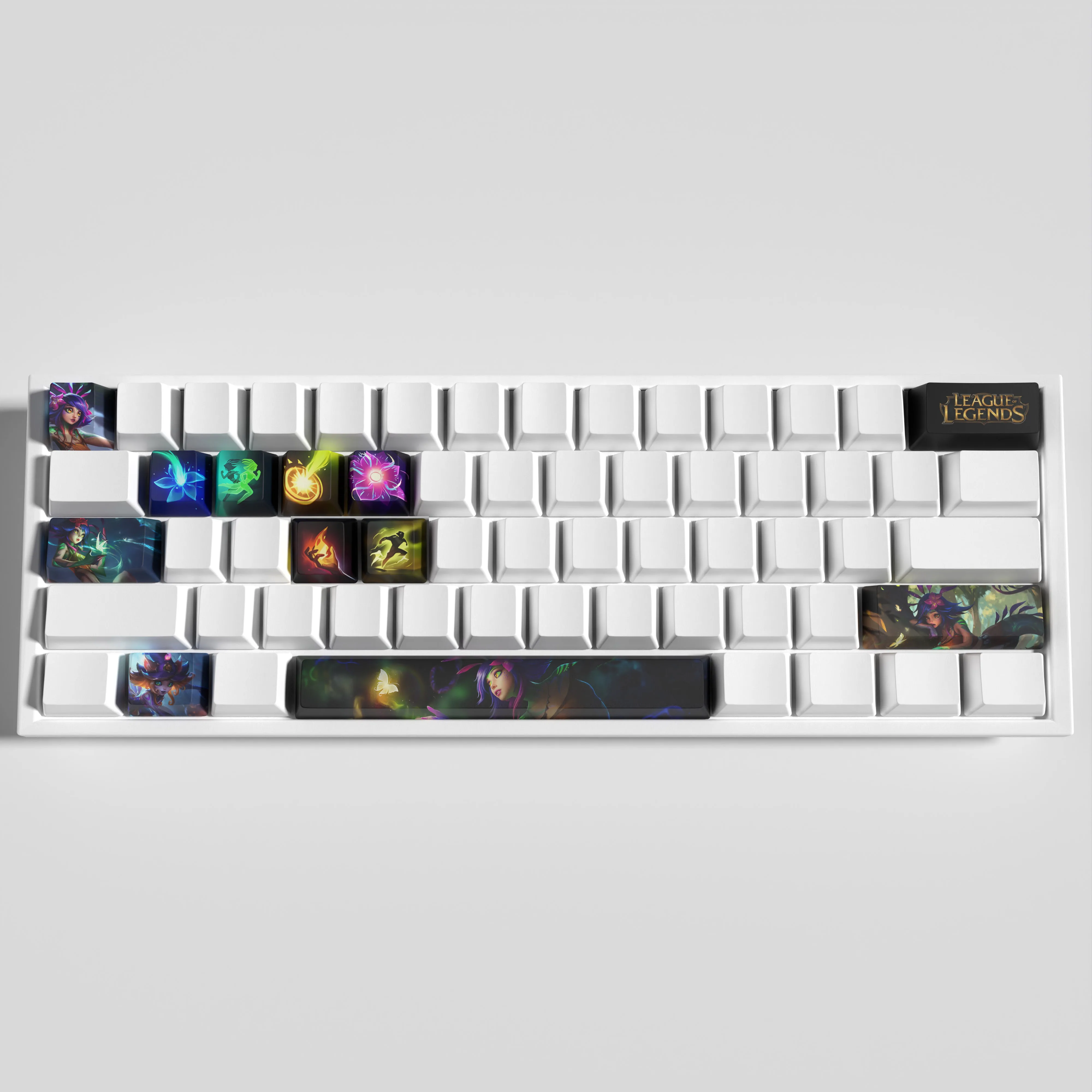 Neeko keycaps League of Legends Neeko keycaps  game keycaps OEM Profile 12keys PBT dye sub keycaps