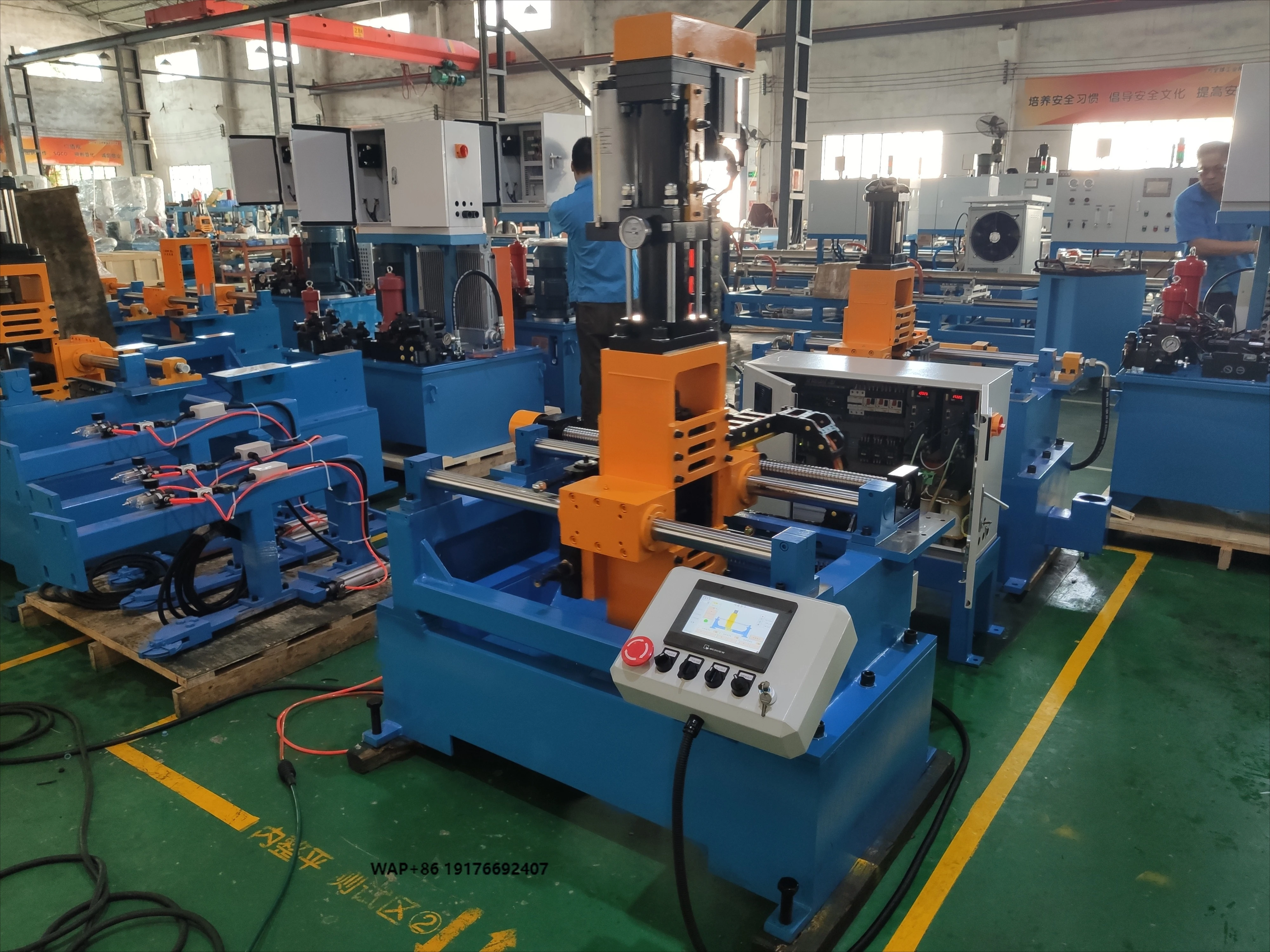 Small Footprint Heavy Duty Servo Leveling Machine Servo High-Speed Weld Leveling Equipment