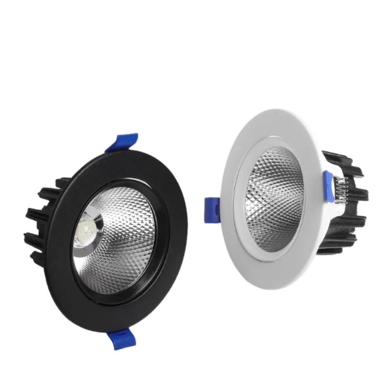 

Даунлайт с регулируемой яркостью, антибликовый, встраиваемый, AC220V, 110 В, 240 В, 9 Вт, 12 Вт, 15 Вт, 18 Вт, круглая светодиодная лампа, потолочный светильник для спальни, точечный светильник