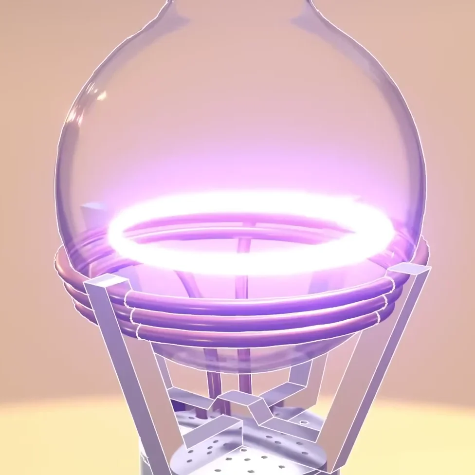 High quality Glass sphere with inert gas xenon lamp and plasma driven board for wireless exit ألوان مائية  adornos de cristal