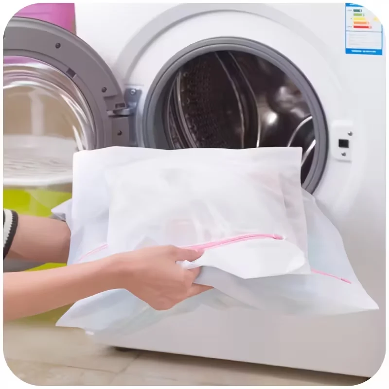 3 Size Zipped Laundry Bags Reusable Washing Machine Clothing Care Washing Bag Mesh Net Bra Socks Lingerie Underwear Laundry Bags