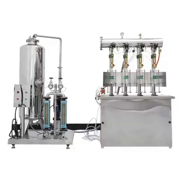 Commercial Beverage Soft Drink Mixer Carbonation Maker Carbonated CSD CO2 Soda Gas Water Drinks Mixing Machine