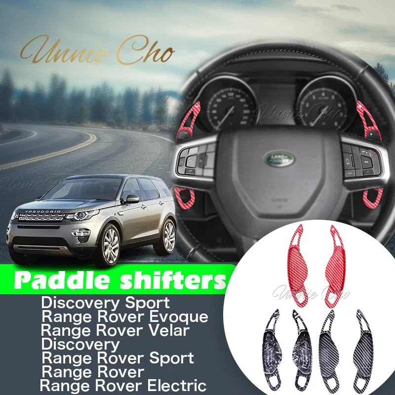 Paddle Shifter Extensions for Range Rover Evoque Velar Sport Electric 2010-2020 Steering Wheel Paddle Shift for Discovery Sport