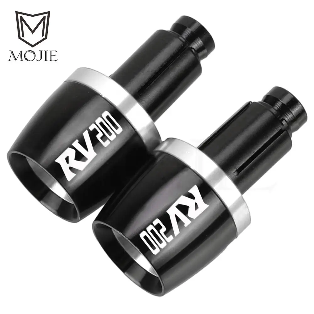 Universal For SUZUKI RV200 RV 200 2016-2023 2022 2021 2020 2019 2018 2017 Handlebar Grips Bar Ends Cap Counterweight Plug Slide