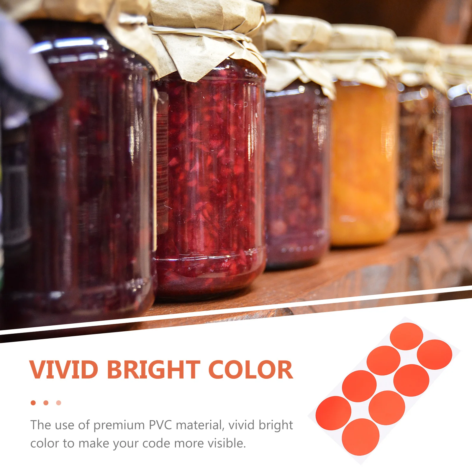 20 ورقة لاصقة ملونة منقطة ملصقات دائرية لتنظيم التصنيف والمدرسة المنزلية والمكتب سهلة التعرف