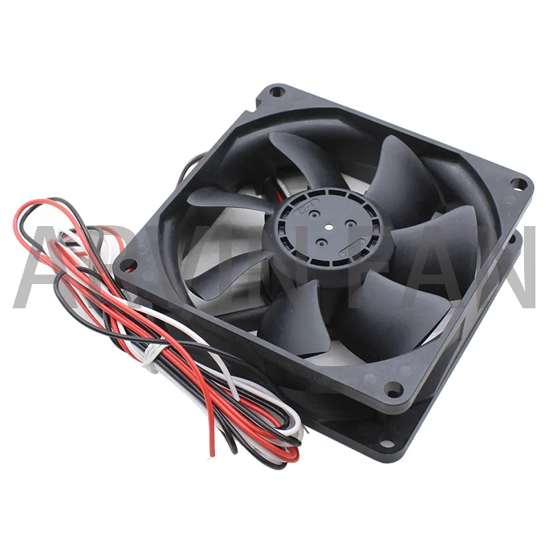 3110SB-04W-B79 12V 0,38A 80x80x25mm Ventilador de resfriamento de servidor de 3 fios