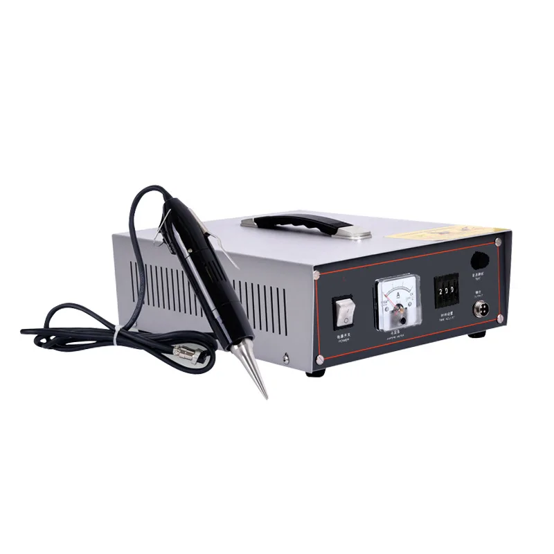 220V Trademark positioning Mini welding machine fabric spot welding ultrasonic plastic spot welder