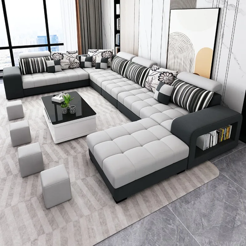 Luxury Classic Living Room Sofas Storage Lounger Coffee Tables Multifunctional Sofa Nordic Floor Woonkamer Banken Furniture