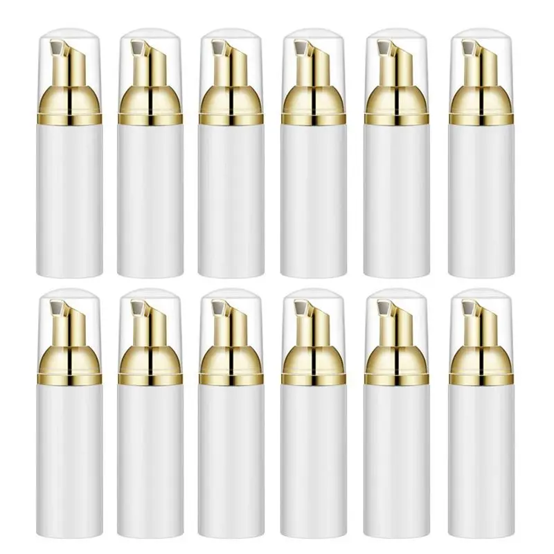 【Vente rapide】 bouteilles vides de 50Ml, bouteilles de savon de voyage, bouteilles distributrices de mousse en plastique, distributeurs de pompe à savon en mousse, nettoyage, voyage 48 pièces