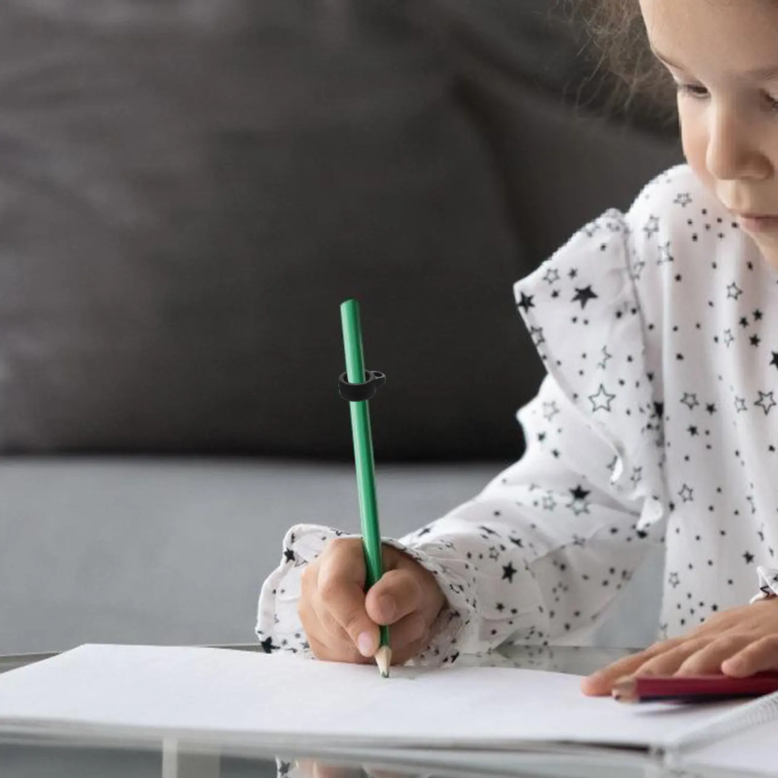 

100Pcs Black Silicone Anti-Lost Rings Band Flexible Loop Holders for Keys Wrist Straps Pen Holder Lanyards Anti Slip Device Clip